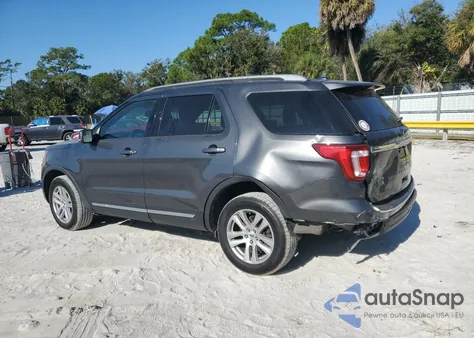 2018 Ford Explorer Xlt из США, поврежденный, VIN 1FM5K8DHXJGC60795